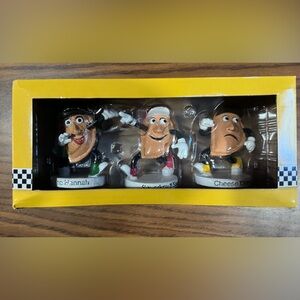 3 Pittsburgh Pirates figurines from the Great Pierogy Race. Never opened